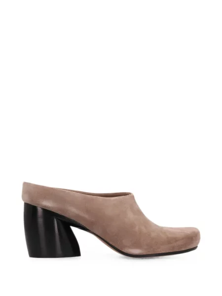 Papuci tip mules Loewe din piele de căprioară