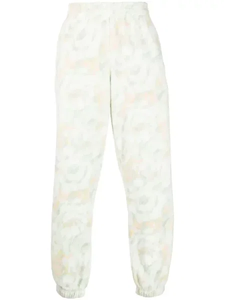 Hlače Martine Rose s cvjetnim printom s printom zelena