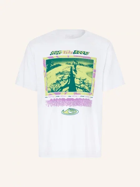 Patagonia Tričko Run Like Roots Responsibili-Tee bílá