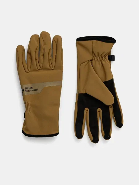 Ръкавици Black Diamond Everyday Softshell жълто черно