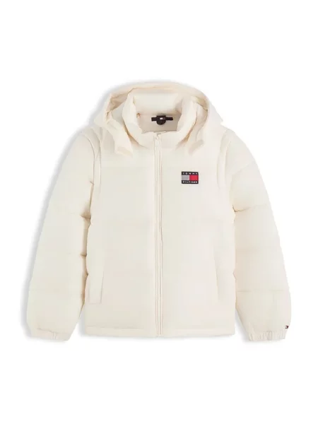 Tommy Hilfiger prošivena jakna za djecu bijela