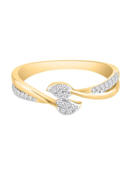 Diamant Exquis Prsteň Ring aus Gelbgold mit Diamant zlatá