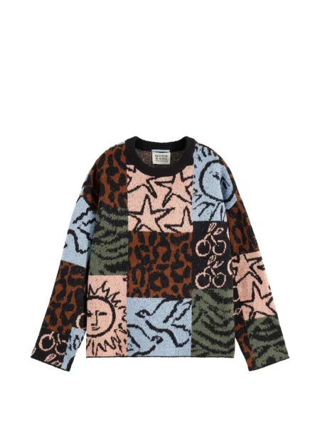 Pulover Scotch & Soda maro