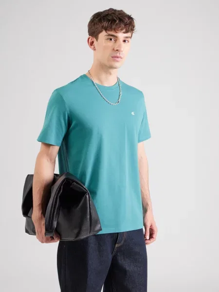 Calvin Klein Jeans Tričko CLASSIC petrolejová