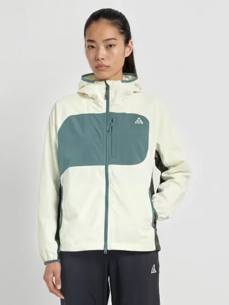 Nike Funkční Bunda Acg Five Towers světle / tmavě / petrolejová zelená