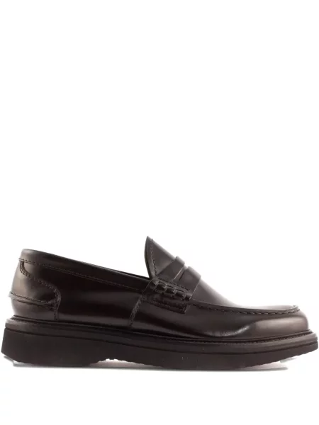 Pantofi loafer Green George din piele verde