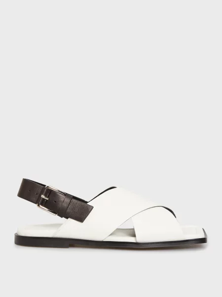 Шкіряні босоніжки Prpy білі