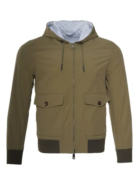 Bunda Kiton s kapucí zelená