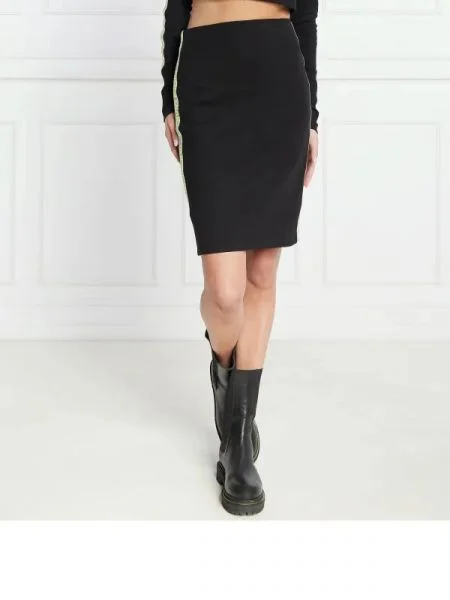 CALVIN KLEIN JEANS Fustă negru