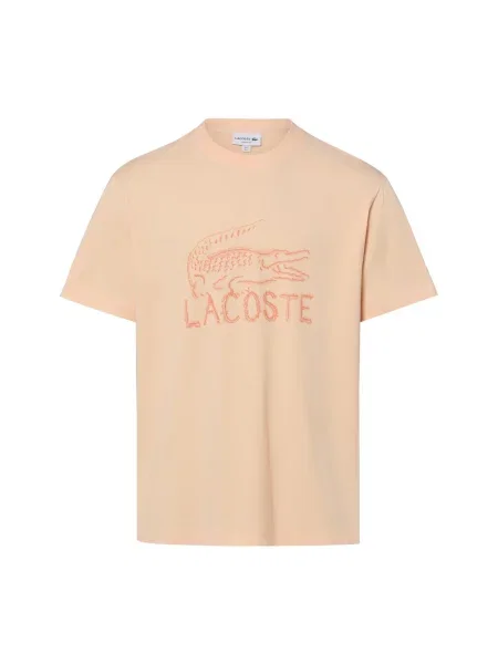 Lacoste Koszulka Mężczyźni 3 pomarańczowy
