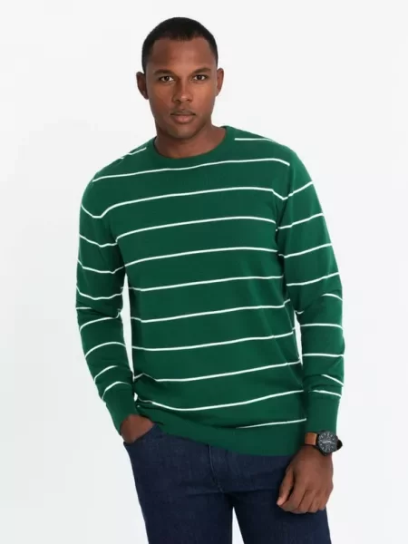 Καρό polo Ombre Clothing λευκό