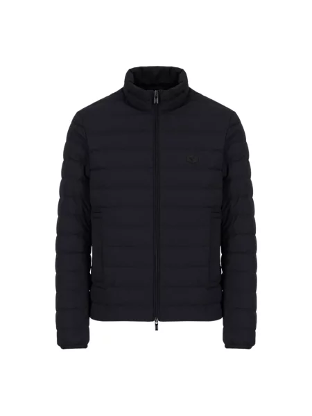 Kurtka Emporio Armani z wysokim kołnierzem czarna