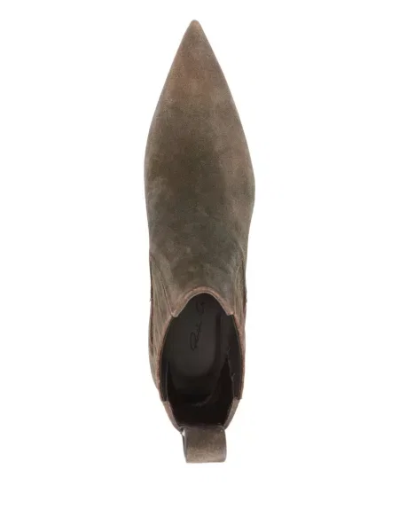 Cizme scurte Rick Owens maro