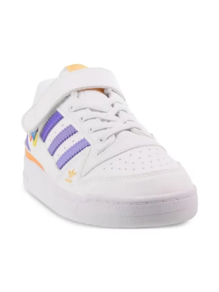 Dětské tenisky Adidas Forum bílé