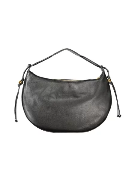 Torebka hobo Coccinelle skórzana czarna