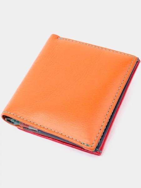 ST Leather Accessories Гаманець Шкіра помаранчевий