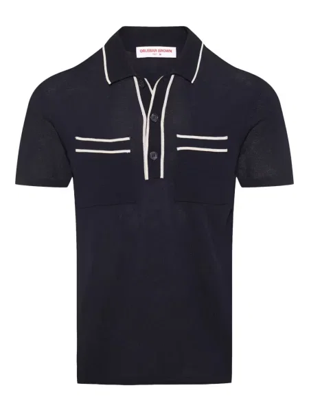 Polo Orlebar Brown albastru