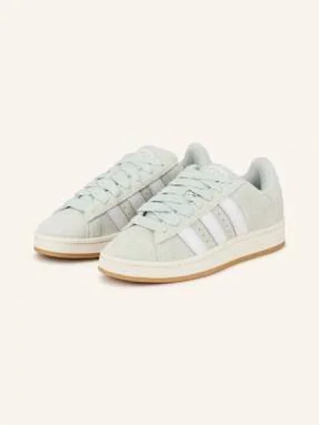 Lněné tenisky Adidas Originals bílé