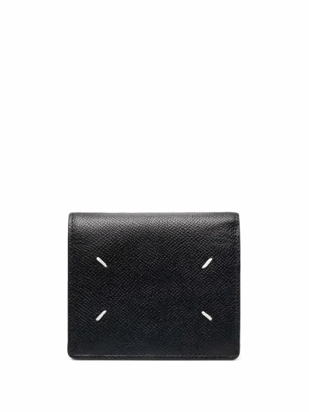 Portofel Maison Margiela din piele negru