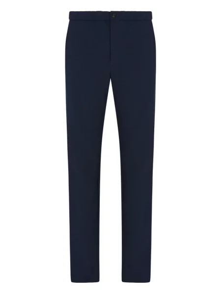Pantaloni Emporio Armani albastru