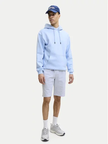 JACK & JONES Kalhoty JPSTGORDON bílý melír šedé