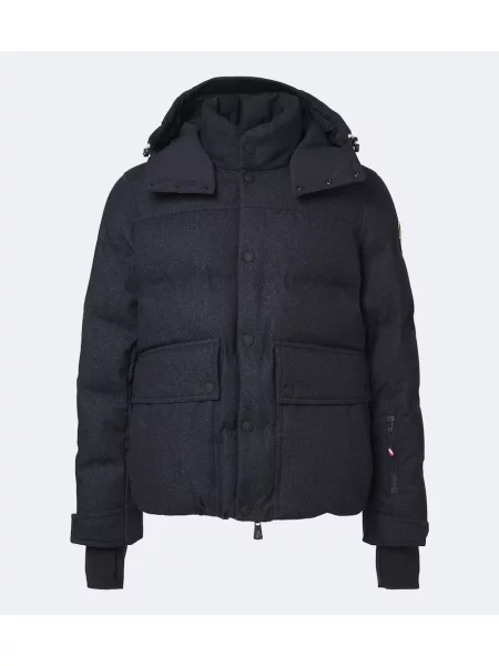 Πουπουλένιο μπουφάν Moncler Grenoble μπλε