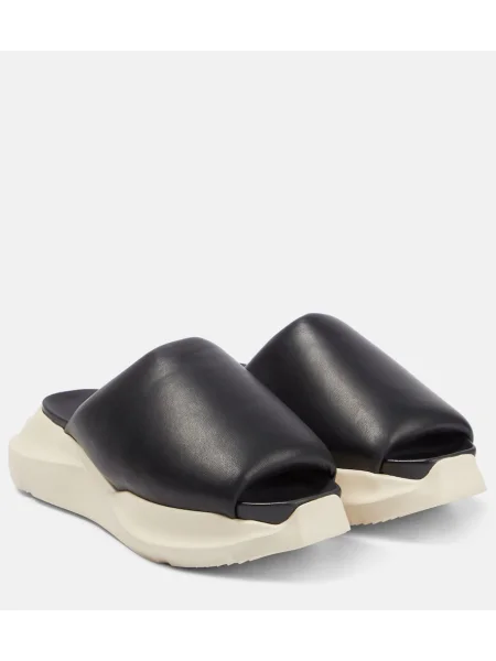 Sandale Rick Owens din piele negru