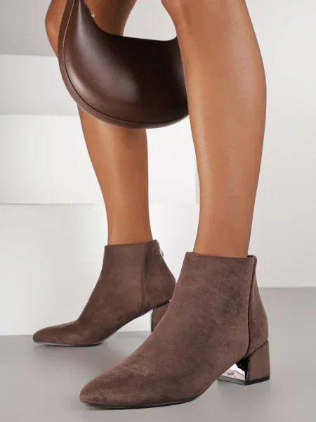 Botine Ferrriva maro