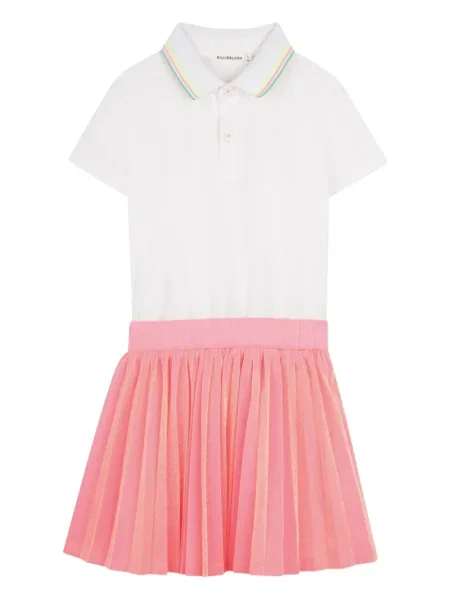 Dětské šaty Billieblush bílé