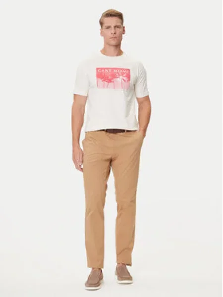 Gant Majica Écru