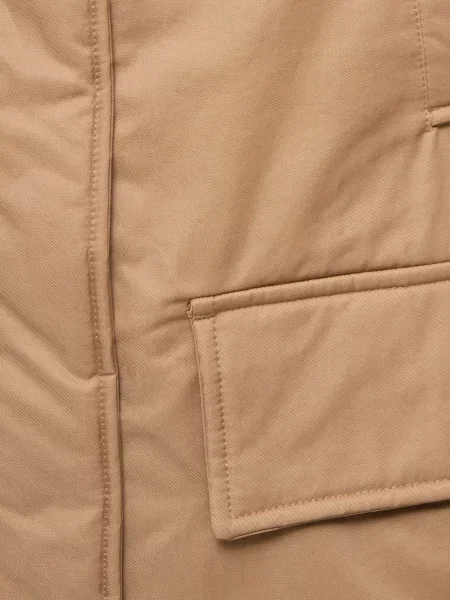 Утеплена парка Tommy Hilfiger бежева