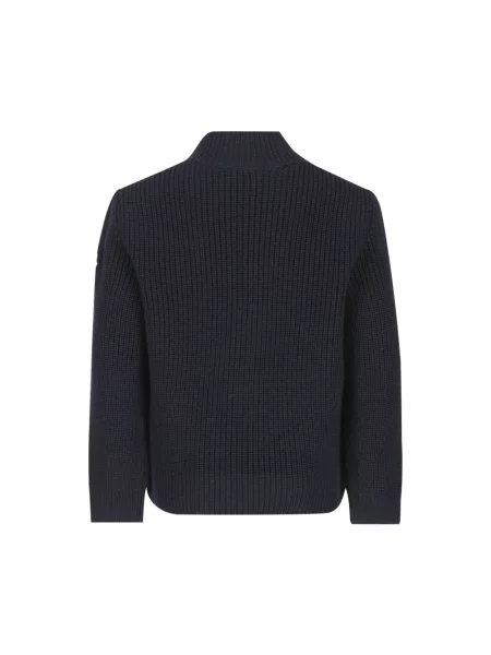 Dětské kardigan Moncler Enfant modrý