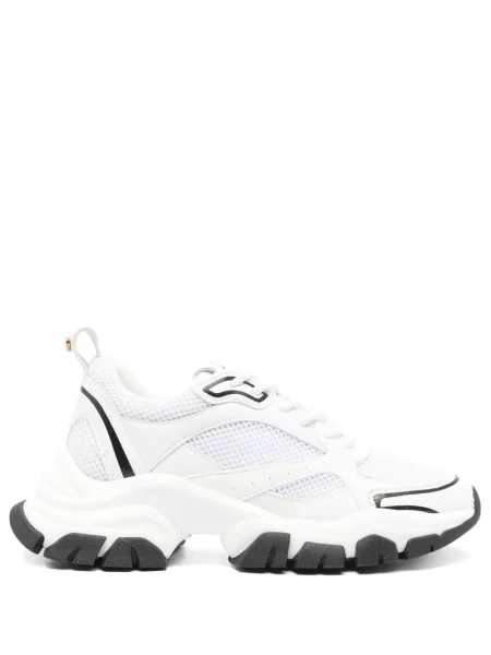 Sneakerși Twinset plasă alb