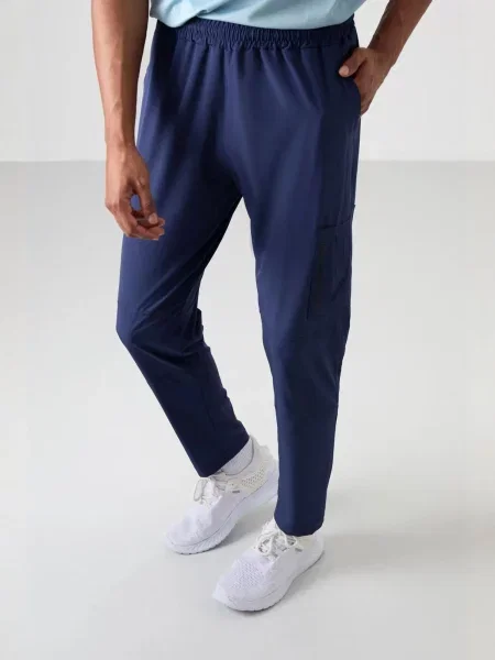 Tommy Life Sportske hlače Jogginghose mornarsko plava