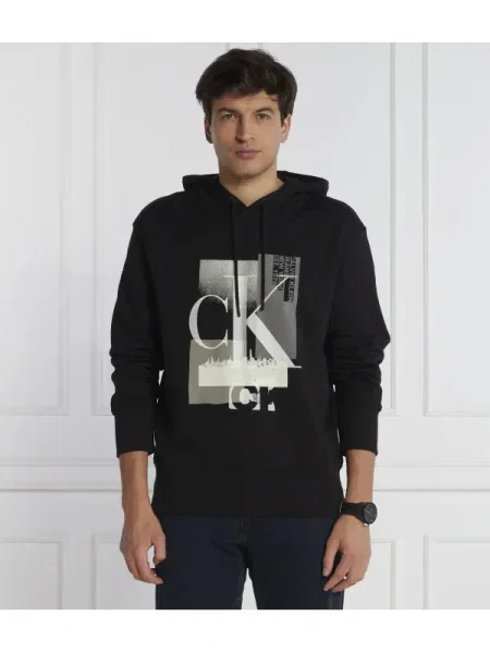 Calvin Klein Jeans Hanorac negru