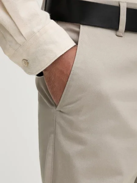 Calvin Klein Chino nadrág | stretch bézs