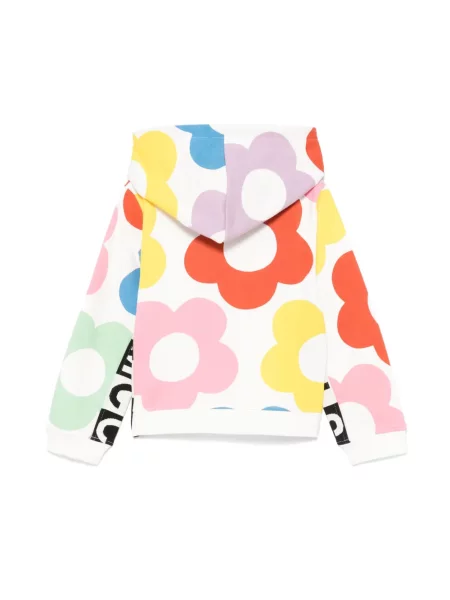 Bluza z kapturem dziecięca Stella Mccartney biała