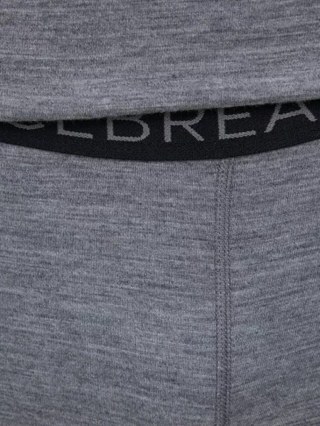 Шерстяное термобелье Icebreaker серое