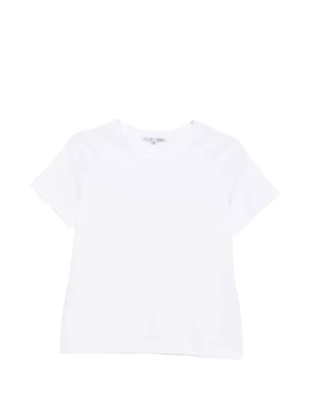 Tricou Shirt C Zero din jerseu cu decolteu rotund alb