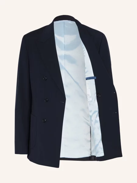 Paul Slim Fit Sako navy tmavě modré