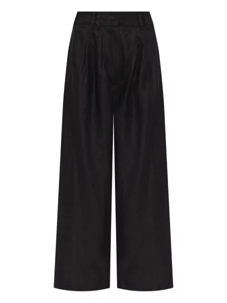 Spodnie Posse plisowane czarne