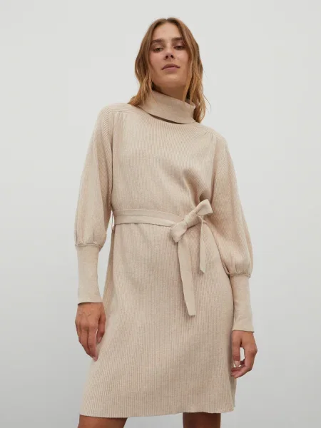 EDITED Rochie tricotat Malene' bej