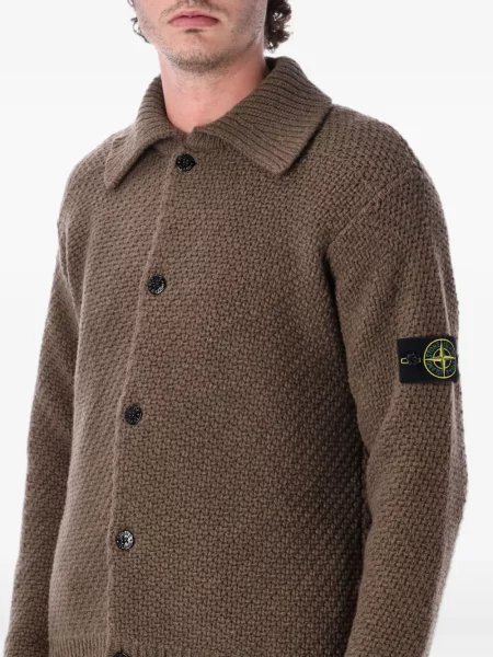 Sveter Stone Island hnedá
