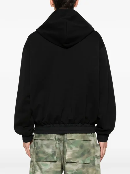 Суичър с качулка Amiri черно