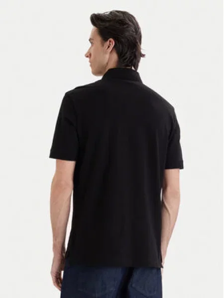 Polo majica Armani Exchange crna
