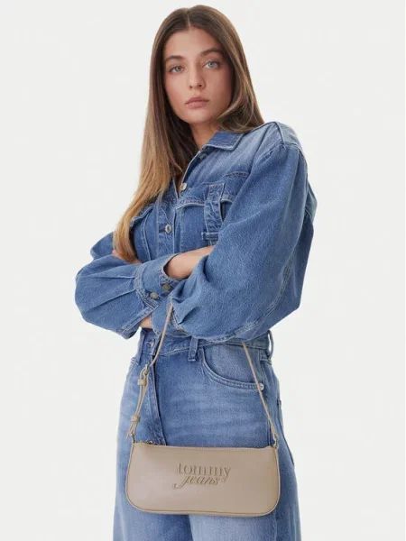 Tommy Jeans Kabelka Tjw Must Shoulder Bag béžová