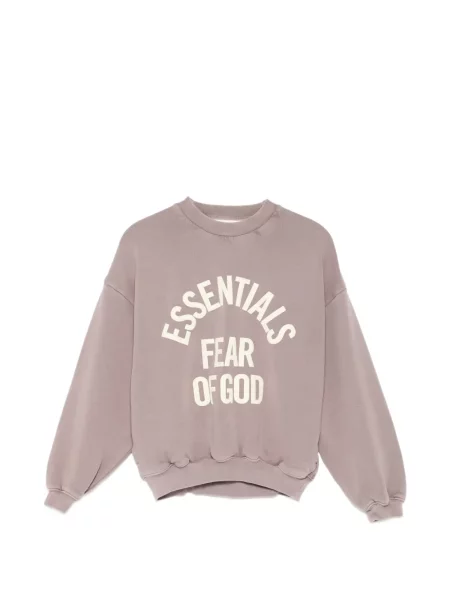 Koszulka dziecięca Fear Of God Essentials fioletowa