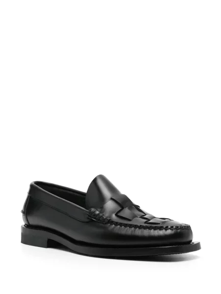 Pantofi loafer Hereu din piele negru
