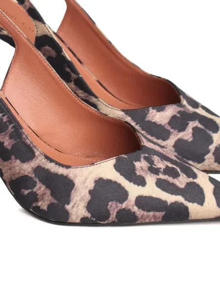 Pantofi cu toc Giuliano Galiano slingback maro