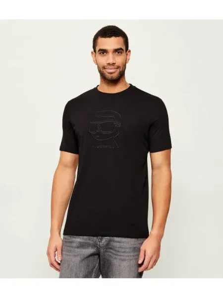 Karl Lagerfeld tricou din negru